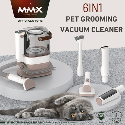 Avac IntelliPet VAC D06A - Intelligent 6in1 Pet Grooming Vacuum Cleaner